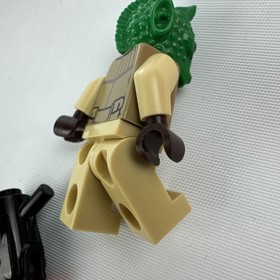 Lego Rodian Alliance Fighter Minifigure Star Wars 75133 Thin Crack On Back Arm