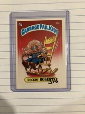 1985 TOPPS GARBAGE PAIL KIDS GPK SERIES ONE OS1 35b ROCKIN' ROBERT