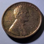 1909 Red Lincoln Wheat Small Cent Penny Circulated Business Strike Philadelphia
