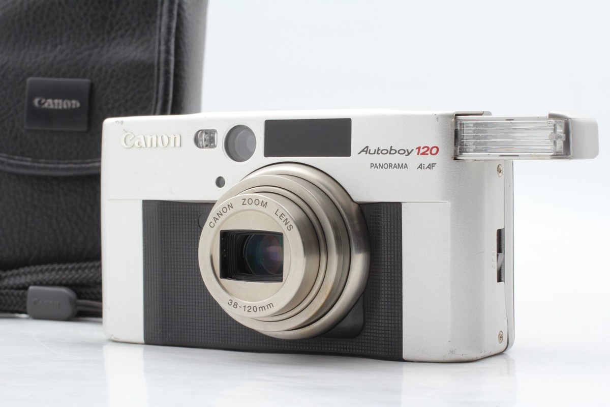 Near MINT] CANON Autoboy 120 Point & Shoot 35mm Film Camera From