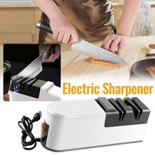 Electric Knife Sharpener Professional Kitchen Sharpening Stone Grinder knives