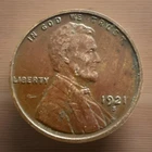 1921-S Lincoln Wheat Cent Sold As Pictured Coin #1989
