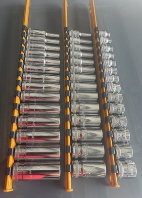 GearWrench 3/8  Metric Shallow Mid Deep Sockets 80552 80554S 80554