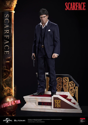 2025NEW Blitzway 1/4 Tony Scarface Al Pacino Resin Statue Standard