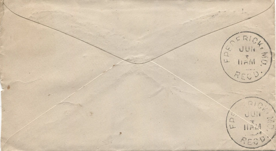 Advertising Cover Ijamsville MD I.T. McComas & Son Patent Vestal Roller Flour - Image 2 of 2