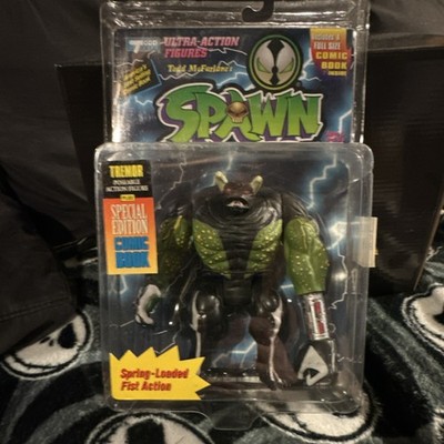 Todd McFarlane's Spawn Tremor Ultra-Action Figure Spring-Loaded Fist 1994