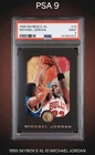 1995-96 Skybox E-XL Michael Jordan #10 Bulls PSA 9 Bulls HOF 🐐 Dream Team MJ