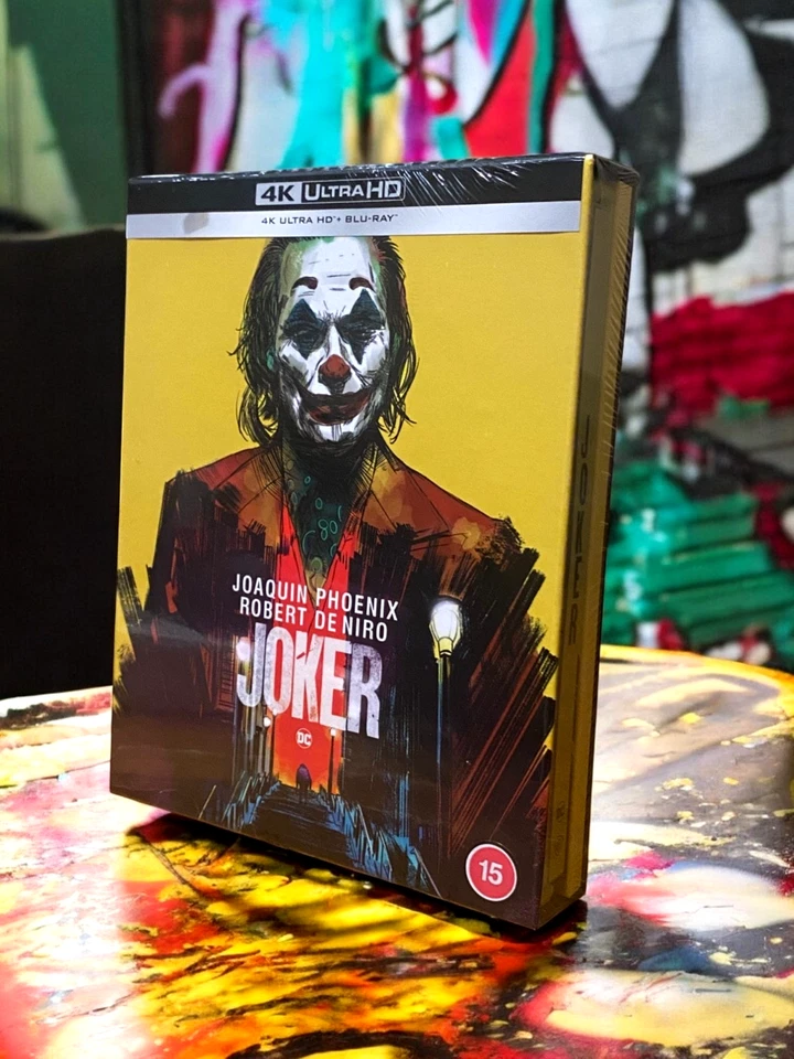 JOKER COLLECTOR'S EDITION 4K ULTRA HD ZAVVI EXCLUSIVE STEELBOOK [DOLBY ATMOS] - Image 3 of 4