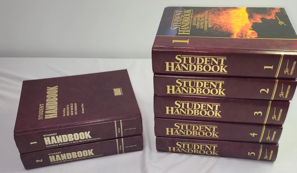 Southwestern Student Handbook Volumes 1 Thru 5 Homeschooling & Set 1 & 2 1980s - Image 2 of 4
