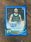 Derrick White 2025-26 Bowman Basketball Blue Refractor Auto #BCA-DI /150