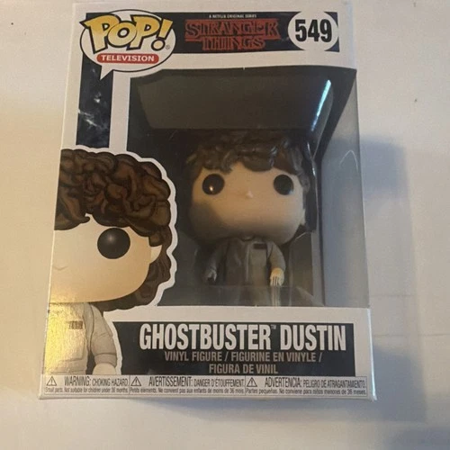 Funko Pop! Vinyl Stranger Things Ghostbuster Dustin #549 Standard Figure