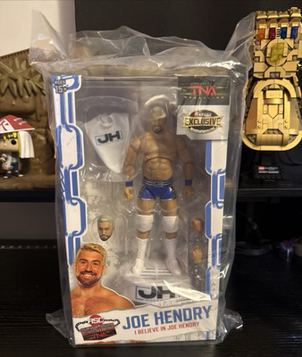 Joe Hendry TNA Wrestling Exclusive Figure w/Shirt & Hands Ringside Collectibles