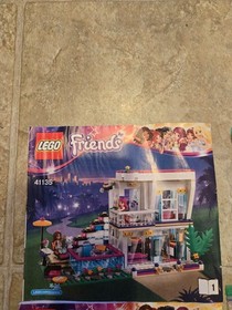 LEGO Friends 41135 Livi&rsquo;s Pop Star House  w Manual Retired