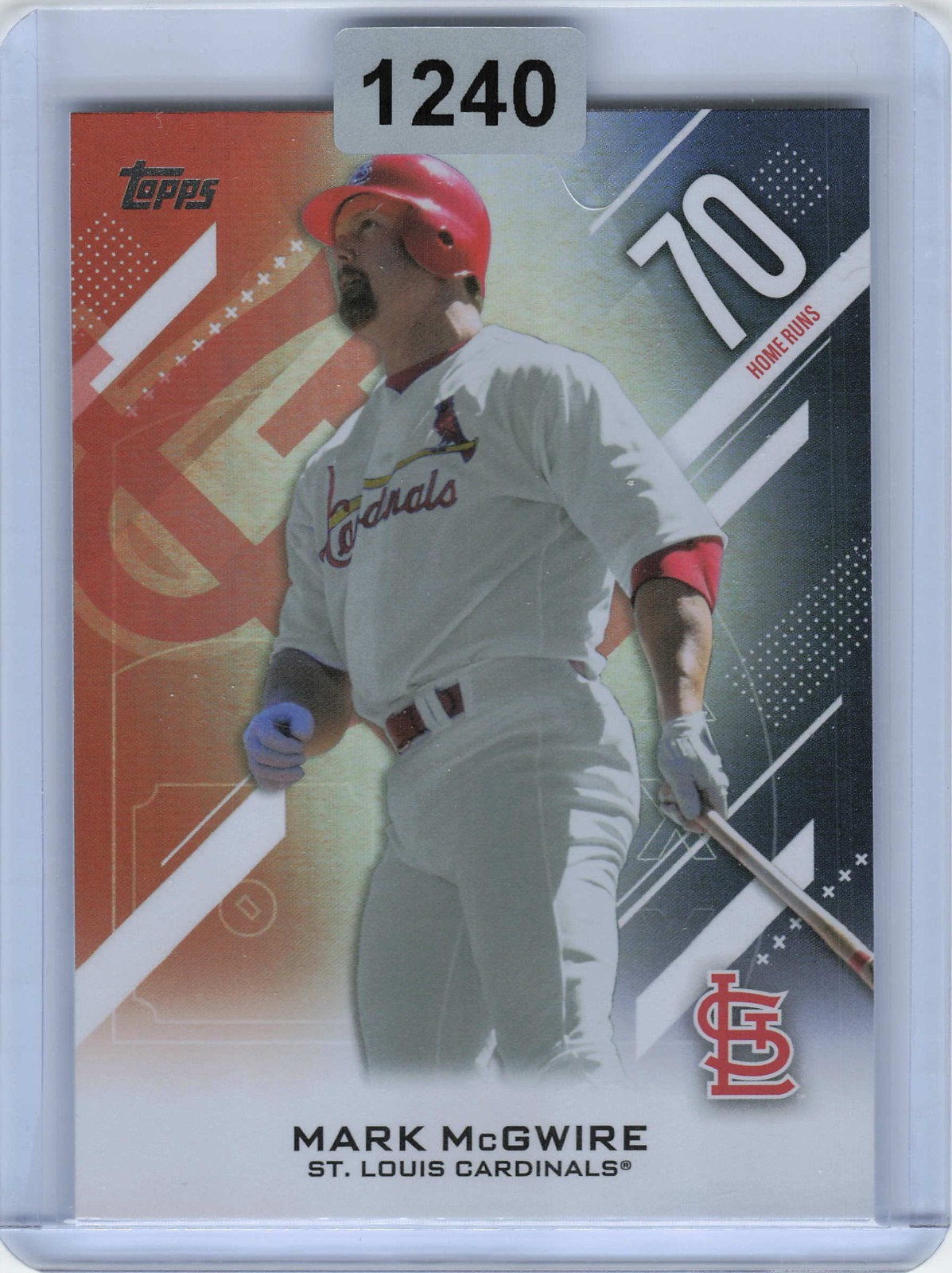 2026 Topps Mark McGwire Crooked Numbers Insert #CN-6