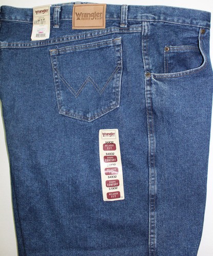 MEN JEANS WRANGLER RUGGED WEAR Size 