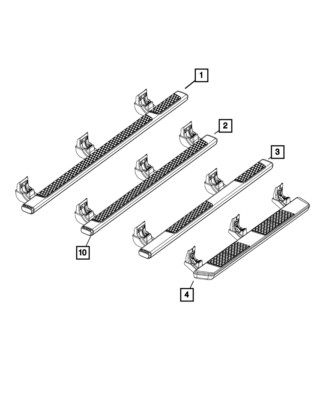 Aページ 2× Front Side Marker Signal Park Lamp 68195789AB 68195788AB