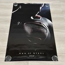 Man Of Steel 2013 Original 27 x40 Movie Poster Henry Cavill READ