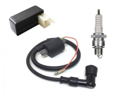 CDI Zündeinheit + Zündspule + Zündkerze für TGB Bullet Typ: BM1 & Pegasus R50X, 