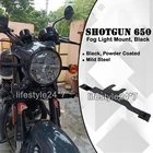 Fit For Royal Enfield "Fog Light Mount, Black" For Shotgun 650