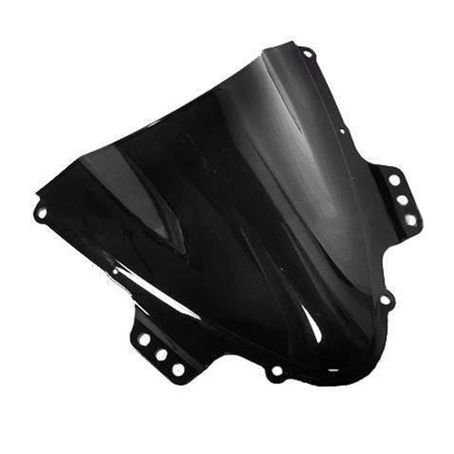 Black Double Bubble Windshield for Suzuki GSXR1000 2005 2006 K5 05 Windscreen - Picture 2 of 8