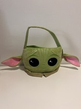 Baby Yoda Plush Easter Basket - Star Wars bucket Mandalorian - RARE HTF