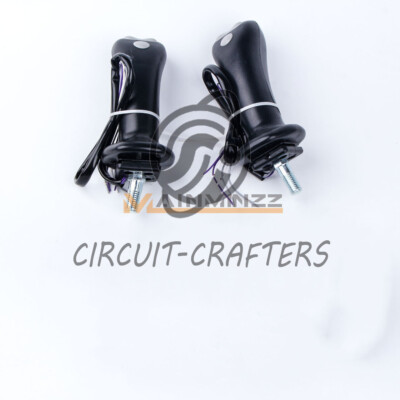1Pair New Joystick Handle Fits REXROTH EXCAVATOR 3 BUTTONS