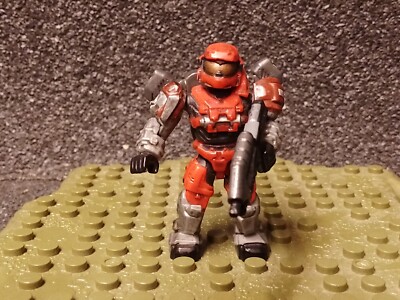  MEGA BLOKS HALO UNSC Red Spartan Grenadier Figur, Mega Construx D83