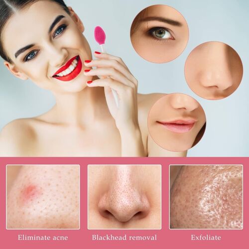 3x Lippen Pinsel Bürste Reinigung Peeling Cleaning Mitesser Beauty Kosmetik Set - Bild 5 von 9
