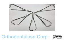 SET X 5 Mathieu Orthodontic Pliers Narrow Tip Orthodentalusa Corp. Item ODU-415
