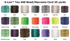 Beading Thread Tex 400 S-Lon Heavy Macrame Cord
