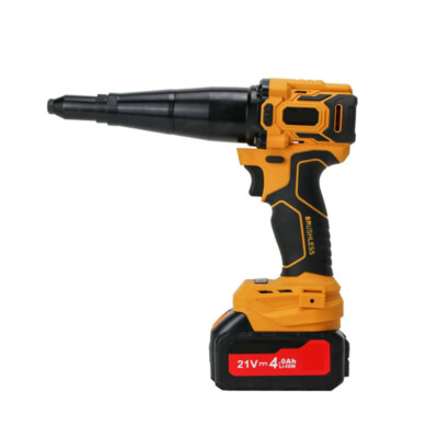 Automatic Brushless Cordless Electric Rivet Gun Brushless 21V Battery 3.2-4.8MM