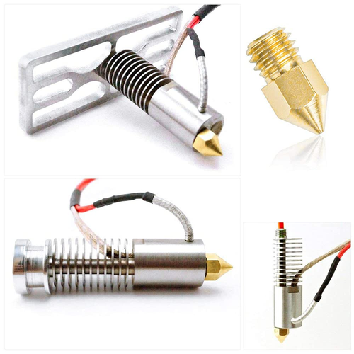 8 Pcs 0.8Mm MK8 Extruder Nozzles 3D Printer Nozzles for Creality Ender 3/3 Pro/3 - Bild 8 von 8