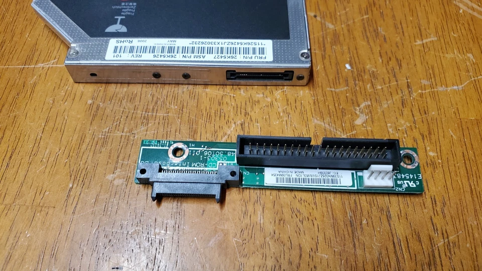 IMB Ultrabay Enhanced CD Drive 26K5427 with CD-ROM Interposal Board - Image 4 of 4