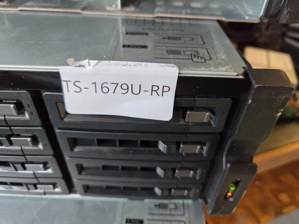 QNAP TS-1679U-RP 16 Bay NAS Fully tested, inc 11 x 4TB Drives 44TB Total Storage - Image 2 of 4