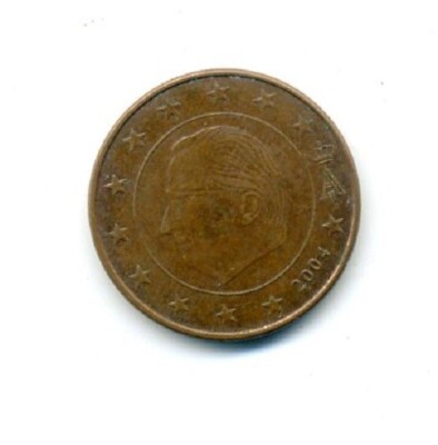 2004 Belgium 5 Euro Cent Coin