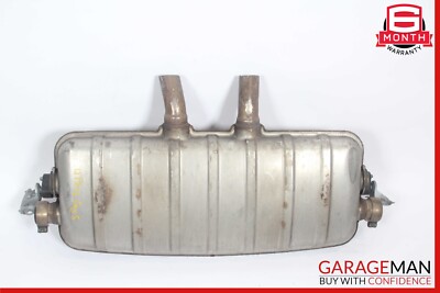 11-14 Porsche Cayenne 958 4.8L V8 Rear Complete Exhaust Muffler