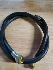 4' LP Propane Natural Gas Line 1/2" Flare Hoser BBQ Grill Stove RV