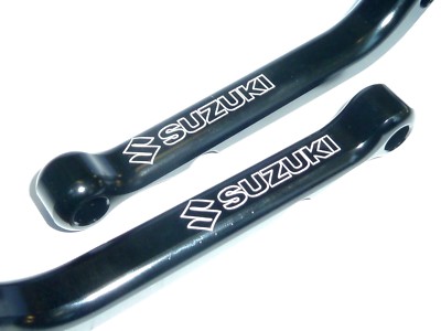 Levier De Frein/clutch Long CNC Noir Pour Suzuki GSF1200 Bandit 1200 (2001-2006) - Neuf Sous Blister