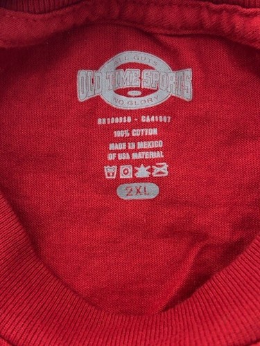 Maglia rossa Portland Pirates manica lunga taglia uomo 2XL Minor League Hockey - Foto 3 di 5