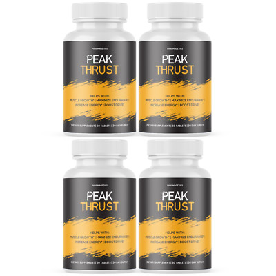 Peak Thrust  for Men PeakThrust Enhancement - 4 Bottles