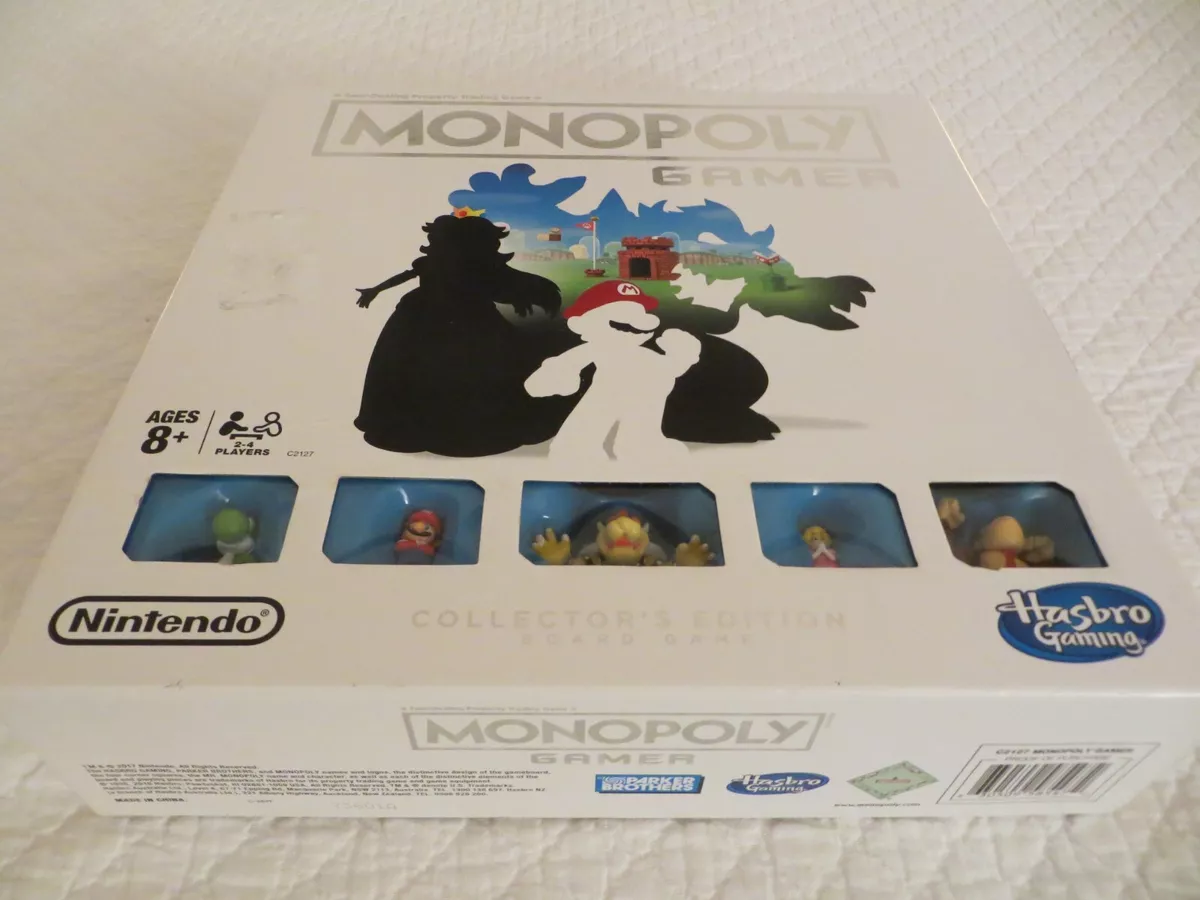  Monopoly The Super Mario Bros. Movie Edition Kids Board Game,  Family Games for Super Mario Fans, Includes Bowser Token, Ages 8+ : Toys &  Games