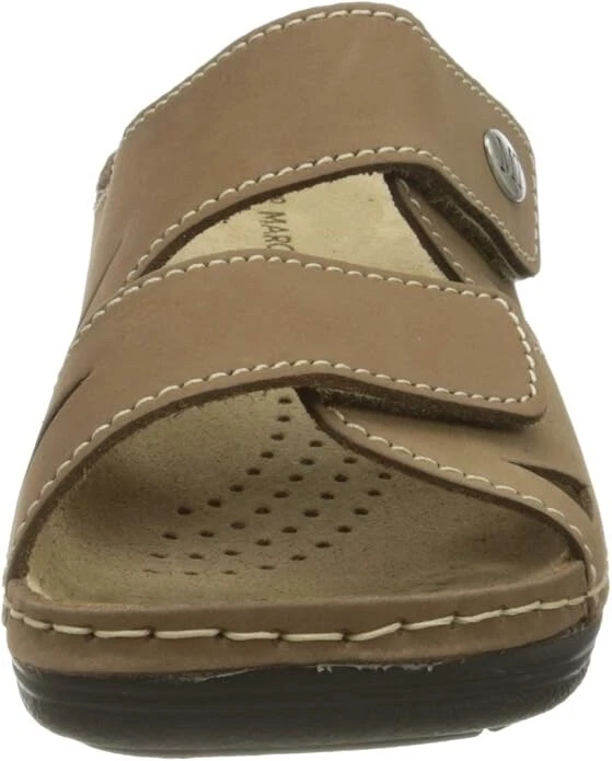 Marco Tozzi 2-27512-24 341 Women's Slides Sandals Taupe  size EU 41 - Image 2 of 4