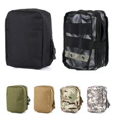Tactical Outdoor Molle Waist Bag Durable First Aid Kit Pouch for Hiking Hunting