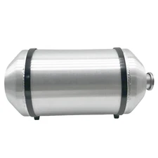 Gas Tank 6 3/4 Gallon 10x20'' 1/4 NPT Aluminum Spun Fuel Tank Cell-Boat