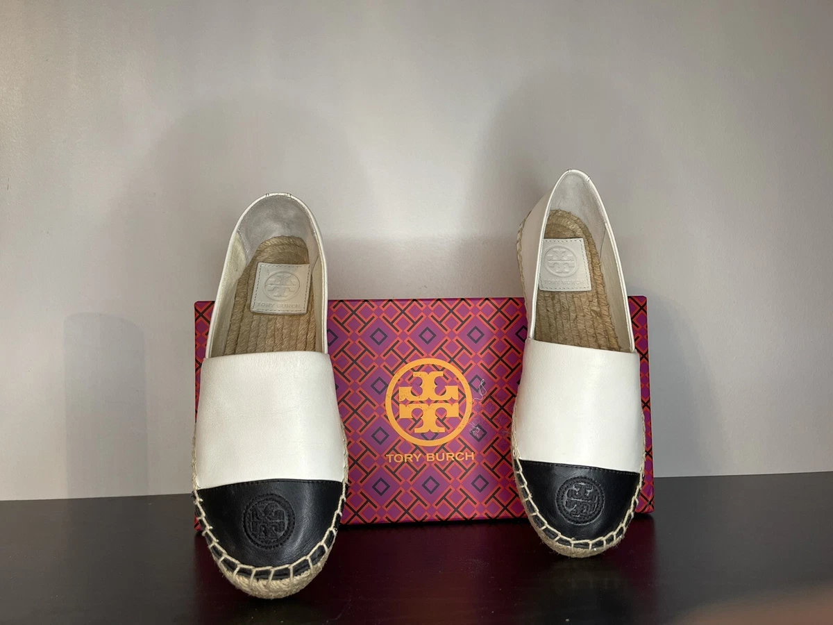Tory burch cap toe best sale espadrille