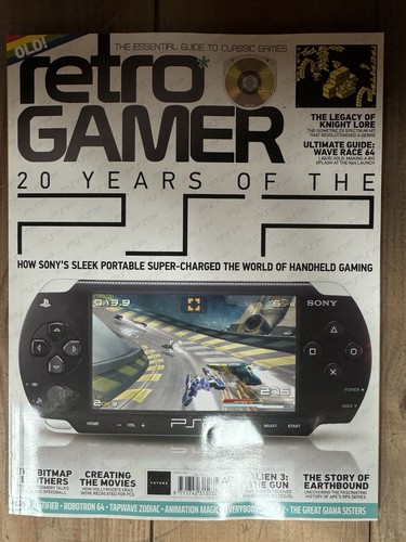 Retro Gamer Magazin #262 2024 20 Jahre Sony PSP + Wave Race 64 Anleitung