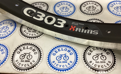 Alex rim 20” 48 spoke 48H G303 BMX Mid school wheel rim Black