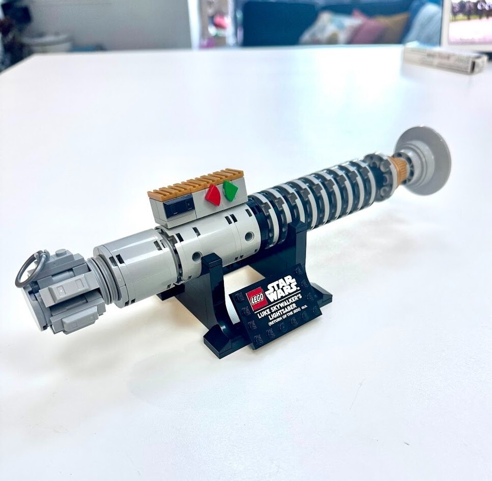 LEGO Star Wars Luke's Lightsaber ROTJ (40730) New Parts inc Printed Plate eBay