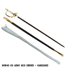 US Army M1840 NCO Dress Sword "Foot Soldier" Army Issue ~ 33" Blade ~ Vanguard