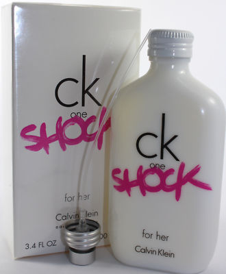 Ck One Shock for Her by Calvin Klein oz EDT Spray for